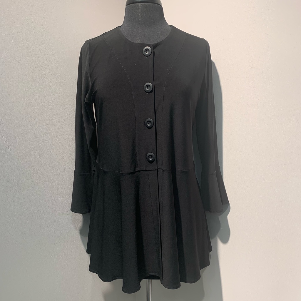Black Button Tunic